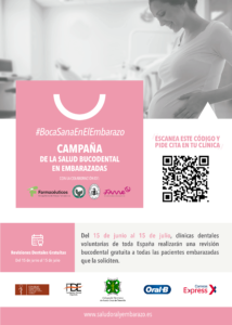 Busca las clínicas participantes en www.saludoralyembarazo.es.