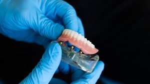 Prótesis de dentadura.